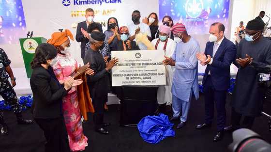 U.S company, Kimberly opens N41.5bn diaper factory in Ikorodu as Nigerian women register 18m babies in 3yrs