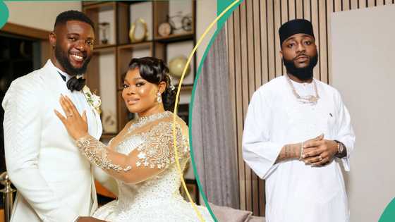 Ruby Ojiakor excited as Davido reposts her wedding video, gushes over her ring: "001 for a reason"
