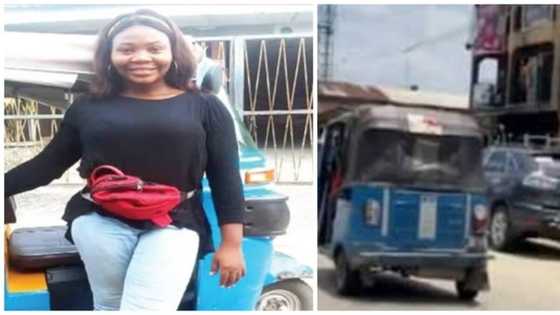 You study something but end up doing something else: Nigerian lady who rides keke tells her stunning story