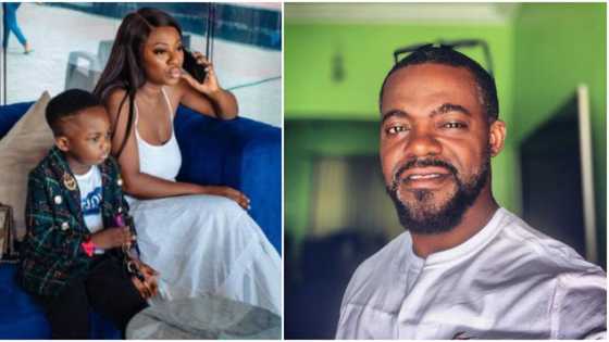 “He doesn’t want to see his son”: Actress Yvonne Jegede reveals ex-husband Abounce Fawole is a deadbeat father