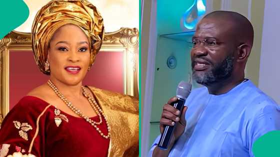 AFRIMA President Mike Dada stirs emotions, speaks of late wife at Service of Songs: "She's an Angel"