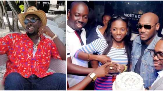 "No be today": Obi Cubana shares throwback photo with 2baba, Annie Idibia, and comedian Julius Agwu