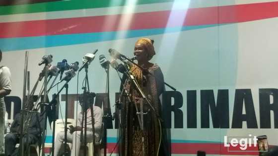 2023: Mace Guda Da Ke Takarar Shugaban Kasa a APC Ta Janye Wa Tinubu, Ta Bayyana Dalili