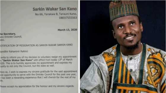 Nazir Sarkin wakar San Kano ya ajiye sarautar da Sanusi ya bashi