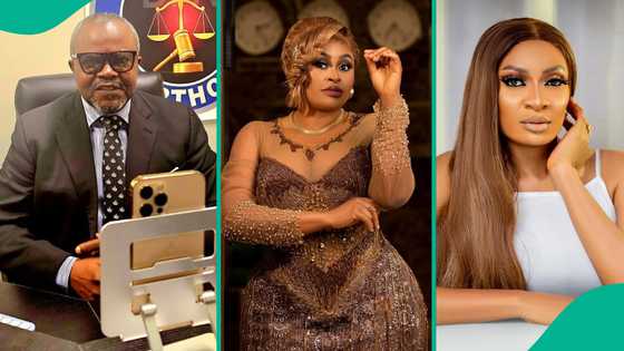 Sarah Martins reacts as lawyer exposes how May Edochie pressured the police to arrest her