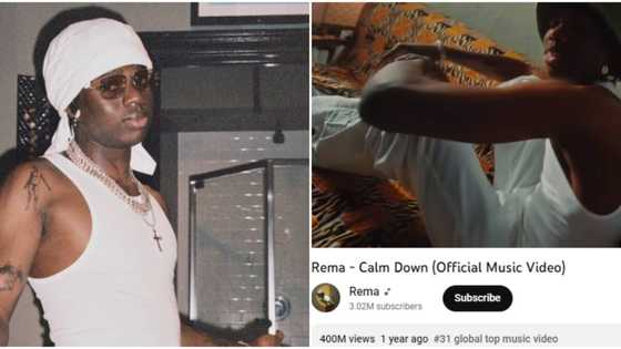 “Not calming down at all”: Rema’s Calm Down becomes 1st Afrobeat song to hit 400m views on YouTube