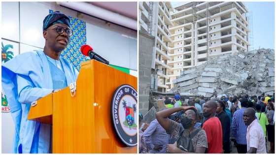 Ikoyi Building Collapse: Sanwo-Olu to pay medical bills of rescued victims