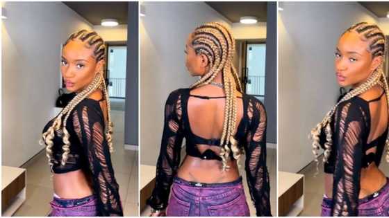 “Serving beauty and skin”: Snaps of Ayra Starr flaunting new waist tattoo drives male fans nuts, video trends
