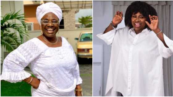 “Movie abi real life?” Actress Mama Rainbow shares how one of her sons told her to join witchcraft, fans react