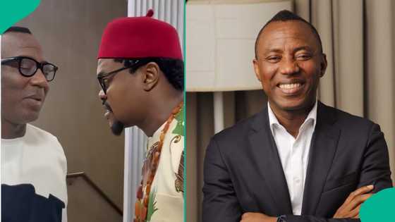 Sowore’s reaction as Blord tried to compensate him for his role in Kuje release goes viral