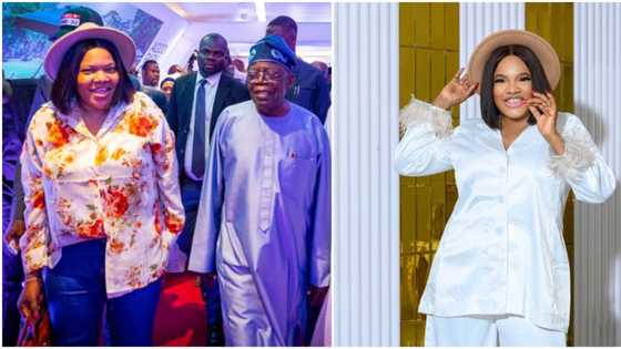 "Listening to his ideas renewed my hope": Toyin Abraham sparks reactions as she meets Tinubu for the 1st time