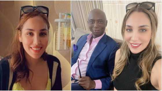 Video: Sweet moment Ned Nwoko fed Moroccan wife on romantic date ahead of her 30th birthday