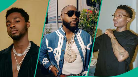 Outrage as Omah Lay lists his idols and excludes Davido, Wizkid FC reacts: “True, him head no correct”