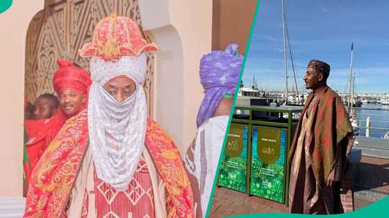 Ana cikin rigima tsakanin masoyan Sarki da Aminu Ado, Sanusi II ya bar Najeriya