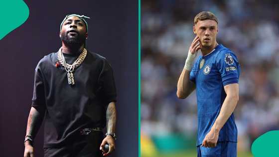"You no check team news": Fans react as Davido stakes over ₦68m on Cole Palmer vs Fulham