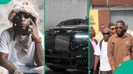 Tension at immigration office as officer allegedly damages Burna Boy’s multi-million naira car