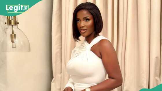 Fashion designer recreates Hilda Baci's classy white dress, netizens react: "The shape no follow"