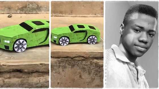 "You don blow": Young Nigerian boy constructs mini-SUV, controls it with remote in viral video