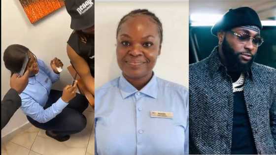 "Wait, I want to pray for you": Eko Hotel staff promised N7.9m by Davido melts down in joy, video goes viral