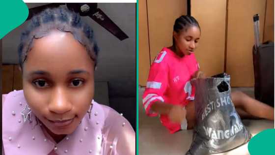 Nigerian man buys plenty of fufu for his daughter for her birthday, video trends online