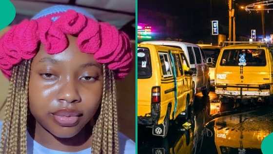 Nigerian lady shares how she 'flew down' from public bus after making unsettling observation