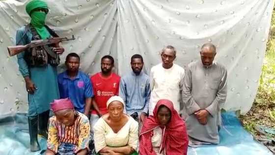 Karin Bayani: Ɗan Ango Abdullahi, 'yar ajinsu Osinbajo sun yi magana a sabon bidiyon da ƴan ta'adda suka saki