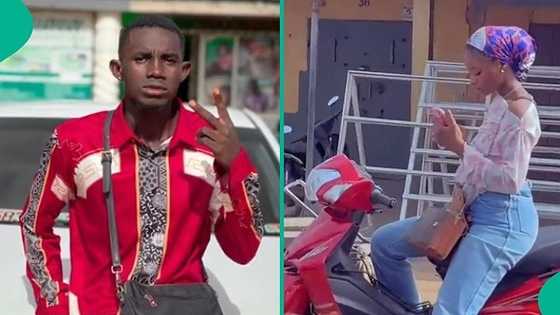 Man gushes over pretty lady he saw riding bike on the road, posts video of her, people react