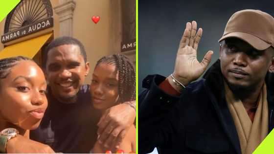 Samuel Eto'o: Cameroonian legend flaunts beautiful daughters, fans react