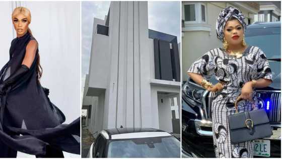 "Bible says celebrate your enemy": James Brown congratulates Bobrisky on N400m mansion, says he's not shading