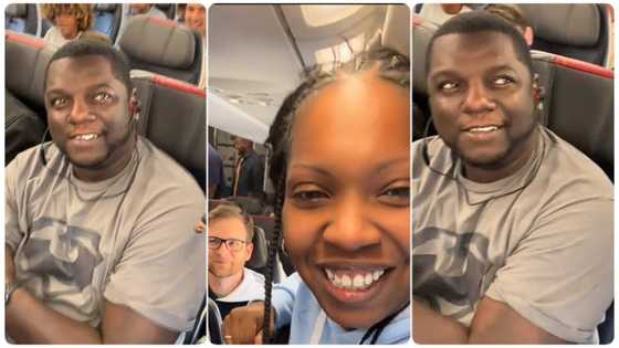 "He liked it low-key": Lady on an airplane asks passengers to celebrate her husband's birthday