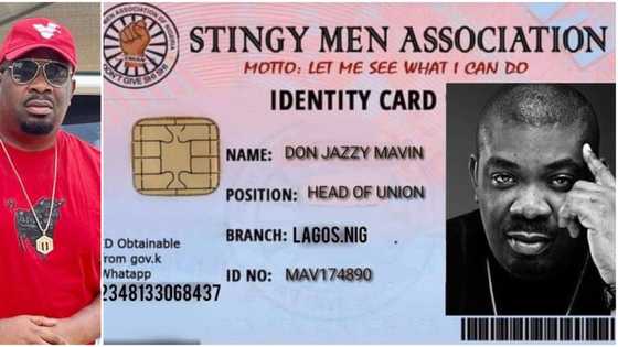 It's not for bosses like you - Fan reacts after Don Jazzy starts association for stingy men in Nigeria (photo)