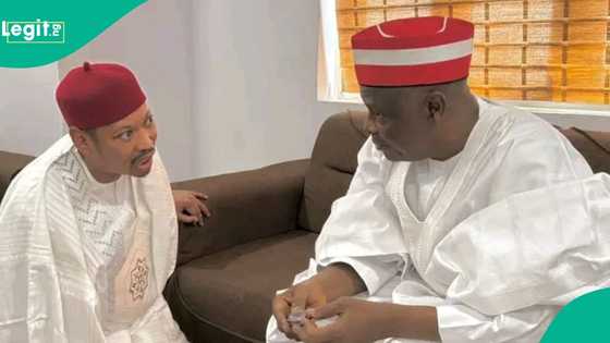 Yaron Ganduje ya ziyarci Kwankwaso har gida, yayin da Abba ya hade da Ganduje