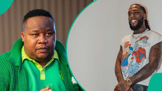 Cubana Chiefpriest gives Burna Boy new name after bragging about performance in Uyo, ignites talks