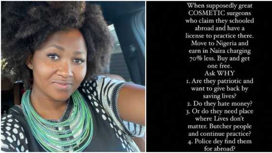 Nigeria is a safe haven for bad IJGB cos-surgeons: Actress Mary Njoku asks hard questions as she drops opinion
