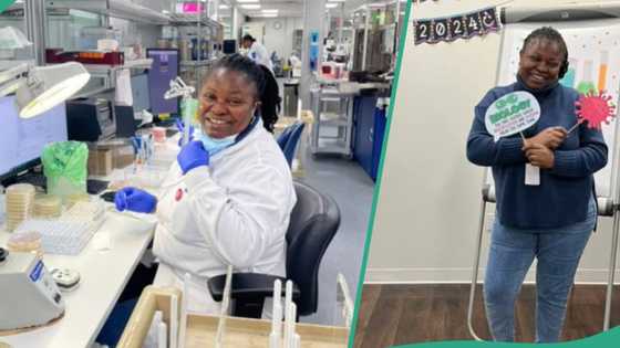 Nigerian lady in Canada who worked at restaurant becomes Medical Lab Technician