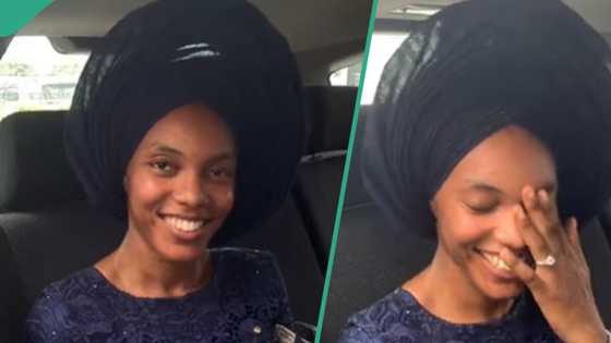 Bride leaves her face bereft of makeup, causes a stir: "Why did she wear a wedding ring?"