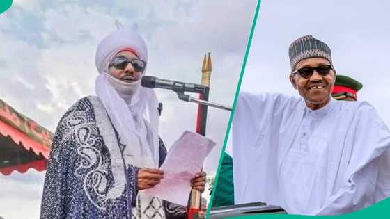 'Abin da ya sa Sarki Sanusi II bai halarci jana'izar Buhari ba da aka yi a Daura'