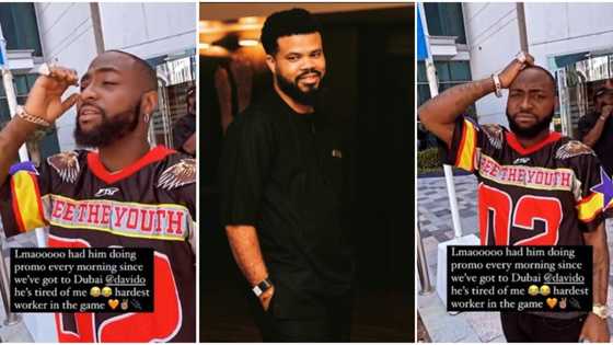 "leave me alone": Video of Davido angrily walking out on his manager tells him he is 'Tired', stirs reactions