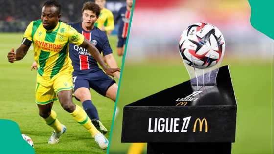 Super Eagles star beats Dembele, Kvaratskhelia to top honour in Ligue 1