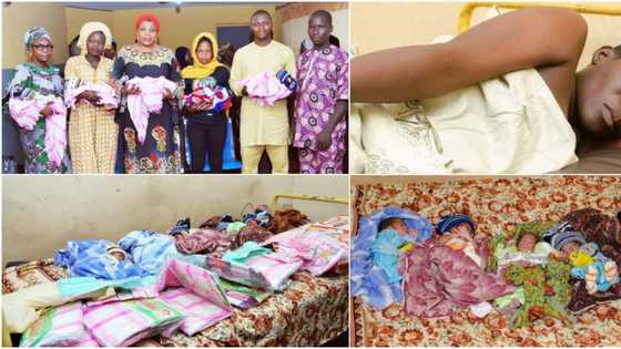 Farmer’s wife delivers quintuplets, now a mother of 10 after previously having 5 kids
