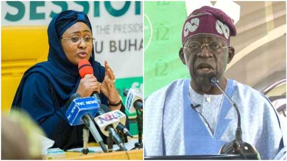 Tinubu reveals Aisha Buhari's role in APC's victories in 2015, 2019 elections