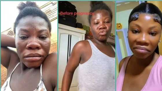 "I don't want to get pregnant anymore": New mum's transformation photos set internet on fire