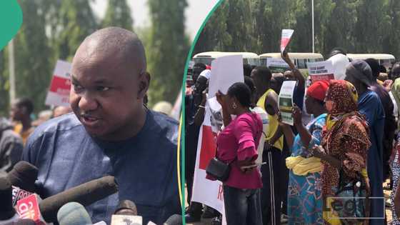 NAFDAC: Nigerians hold "let the poor live" protest in Abuja over ban on sachet alcohol, beverages