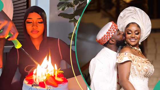 Davido lavishly celebrates wife Chioma’s birthday with family, friends, lists her amazing qualities