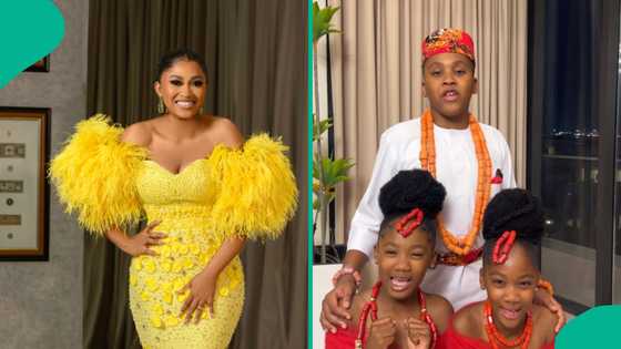 Actress Mary Remmy Njoku clocks 40, her 3 kids celebrate her in adorable video: “We love you”