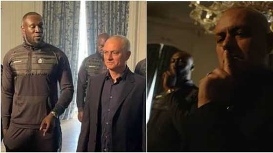 "Jose loves blacks a lot": Reactions as Mourinho and Usain Bolt feature in rapper Stormzy's new music video