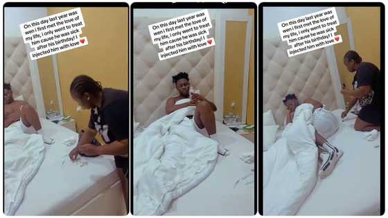 "I go nursing school too": Nigerian nurse fell in love with her Patient and got engaged
