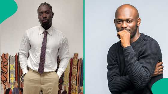 VDM, Mr jollof exchange blows at airport, activist shows wound: "He wan spoil my tattoo"
