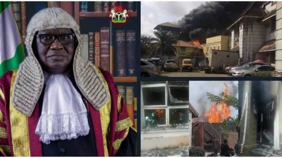 Justice Tsammani’s home attacked over judgment on Bola Tinubu? Fact emerges