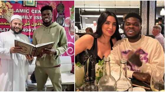 Thomas Partey converts to Islam, reveals it's because of his Moroccan girlfriend